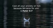 1 Peter 5:7